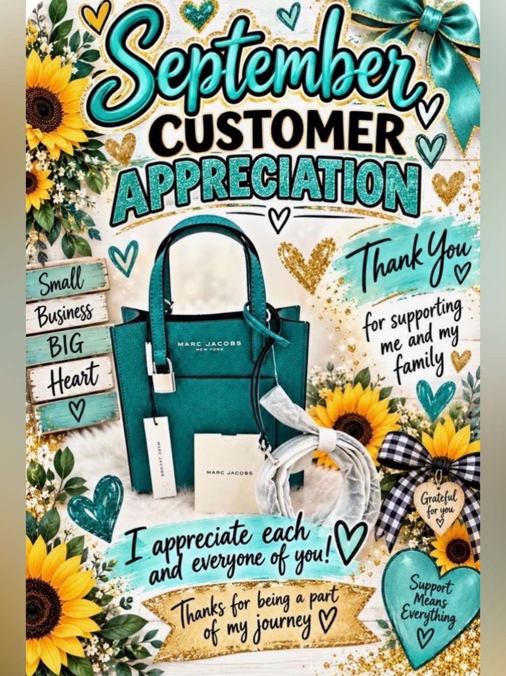 September Customer Appreciation Giveaway - Please Read